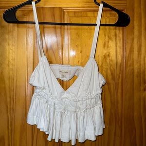 Silence + noise dressy crop top